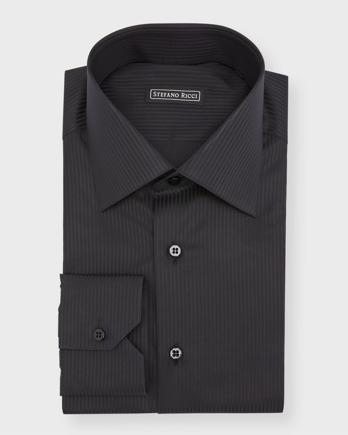 Stefano Ricci Men 's Tonal Stripe Dress Shirt