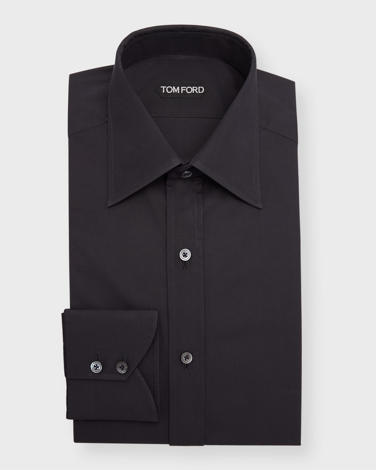 TOM FORD Men 's Cotton Dress Shirt | Thumbnail 3 TOM FORD Men 's Cotton Dress Shirt | Thumbnail 3