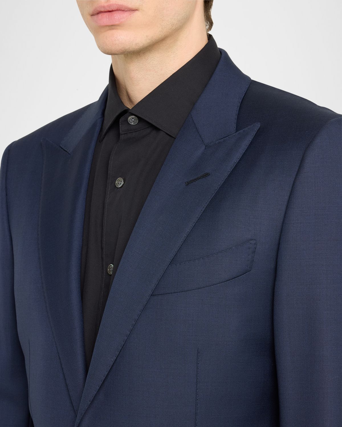 TOM FORD Men 's Modern Fit Sharkskin Suit