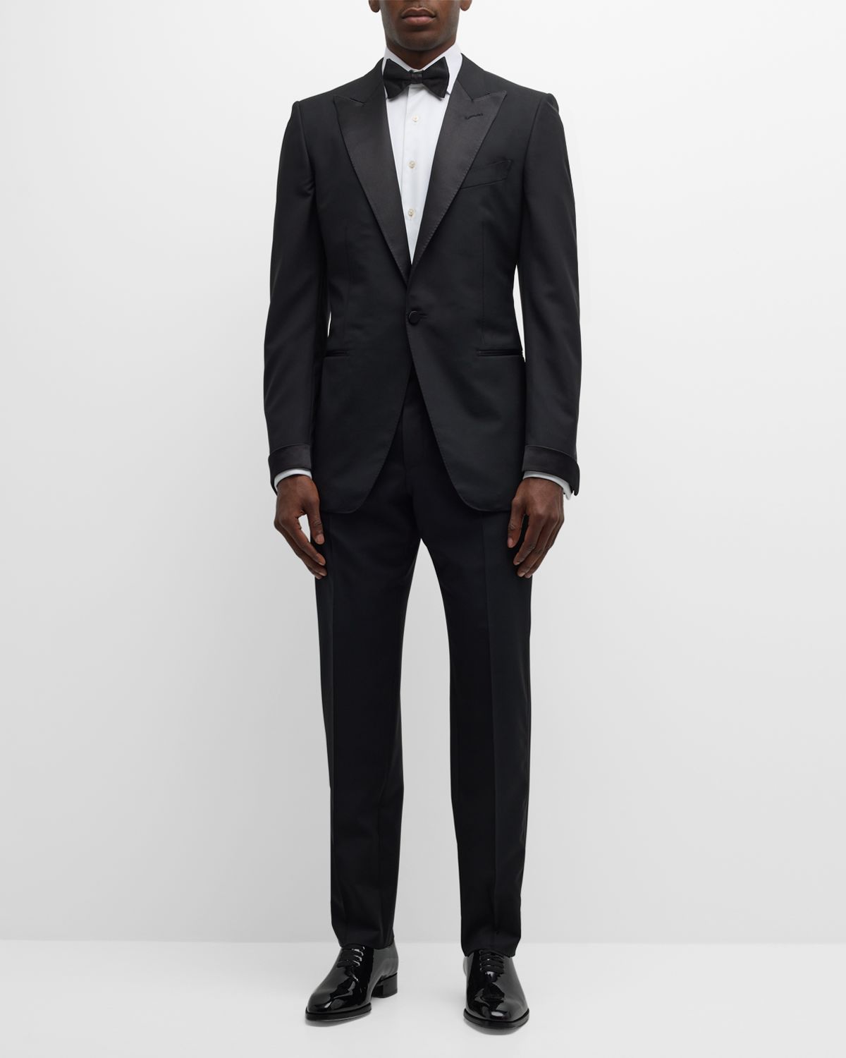 TOM FORD Men 's Peak-Lapel Wool Tuxedo