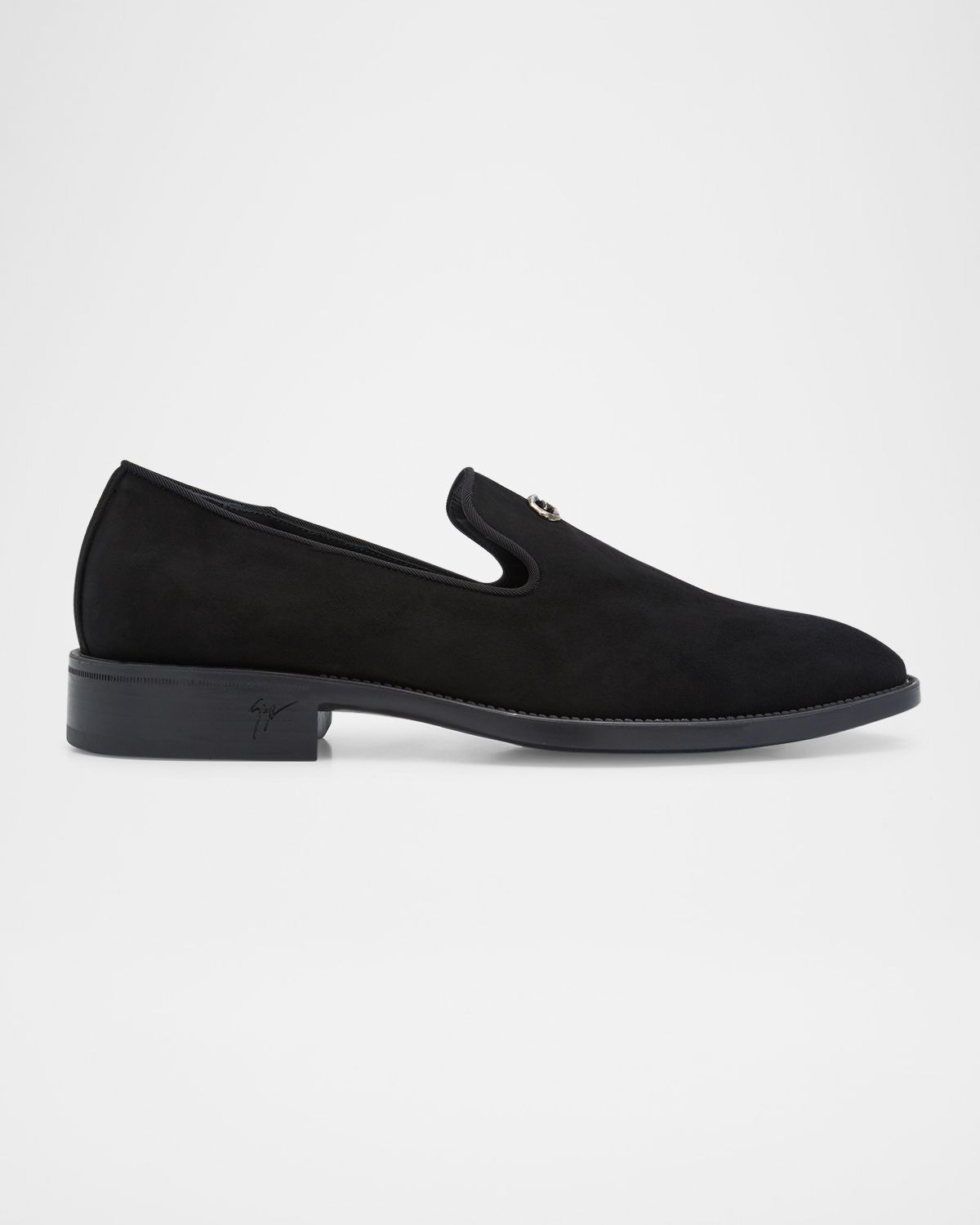 Giuseppe Zanotti Men 's Sorrento 15 Suede Loafers