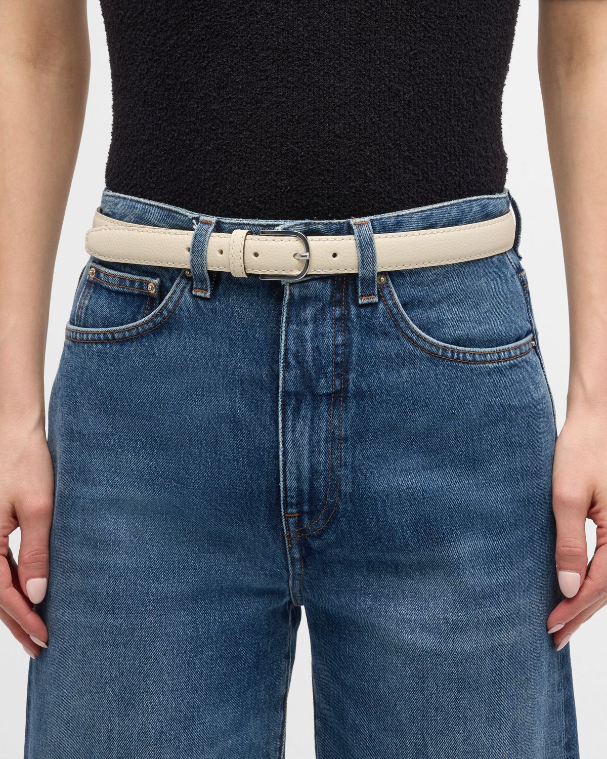 Toteme Slim Trouser Leather Belt