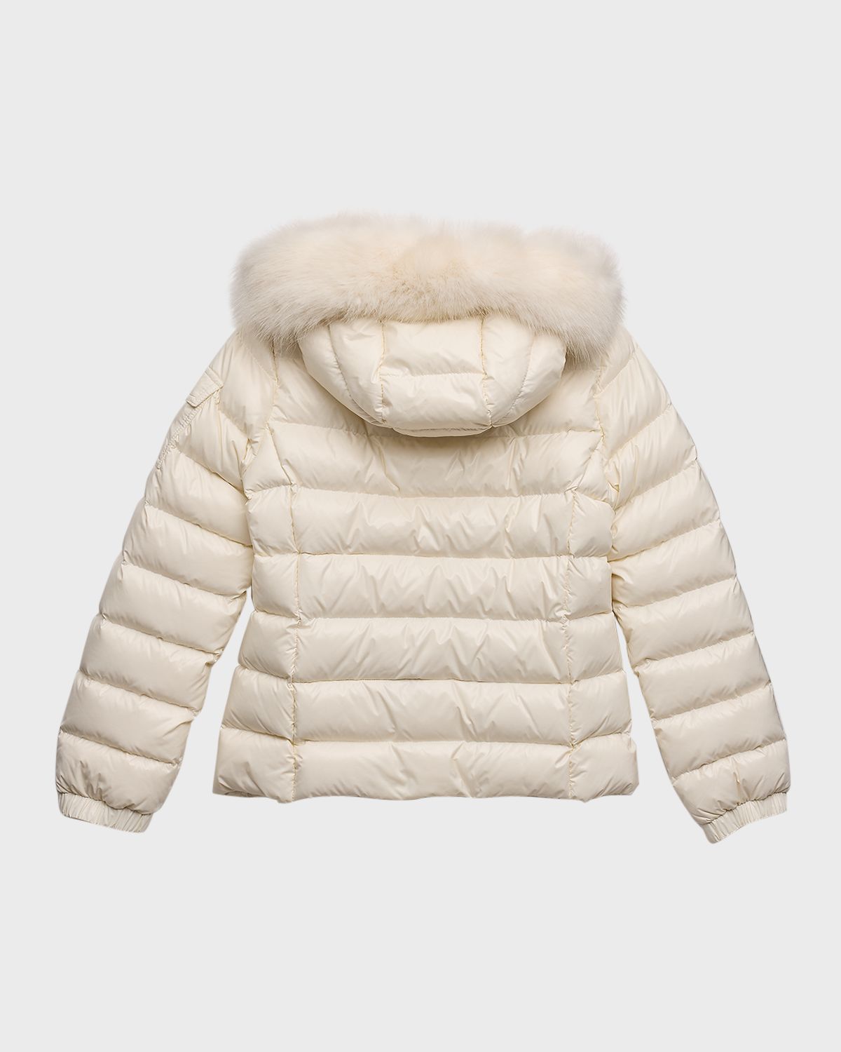 Moncler Kids Bady Faux Fur Quilted Jacket