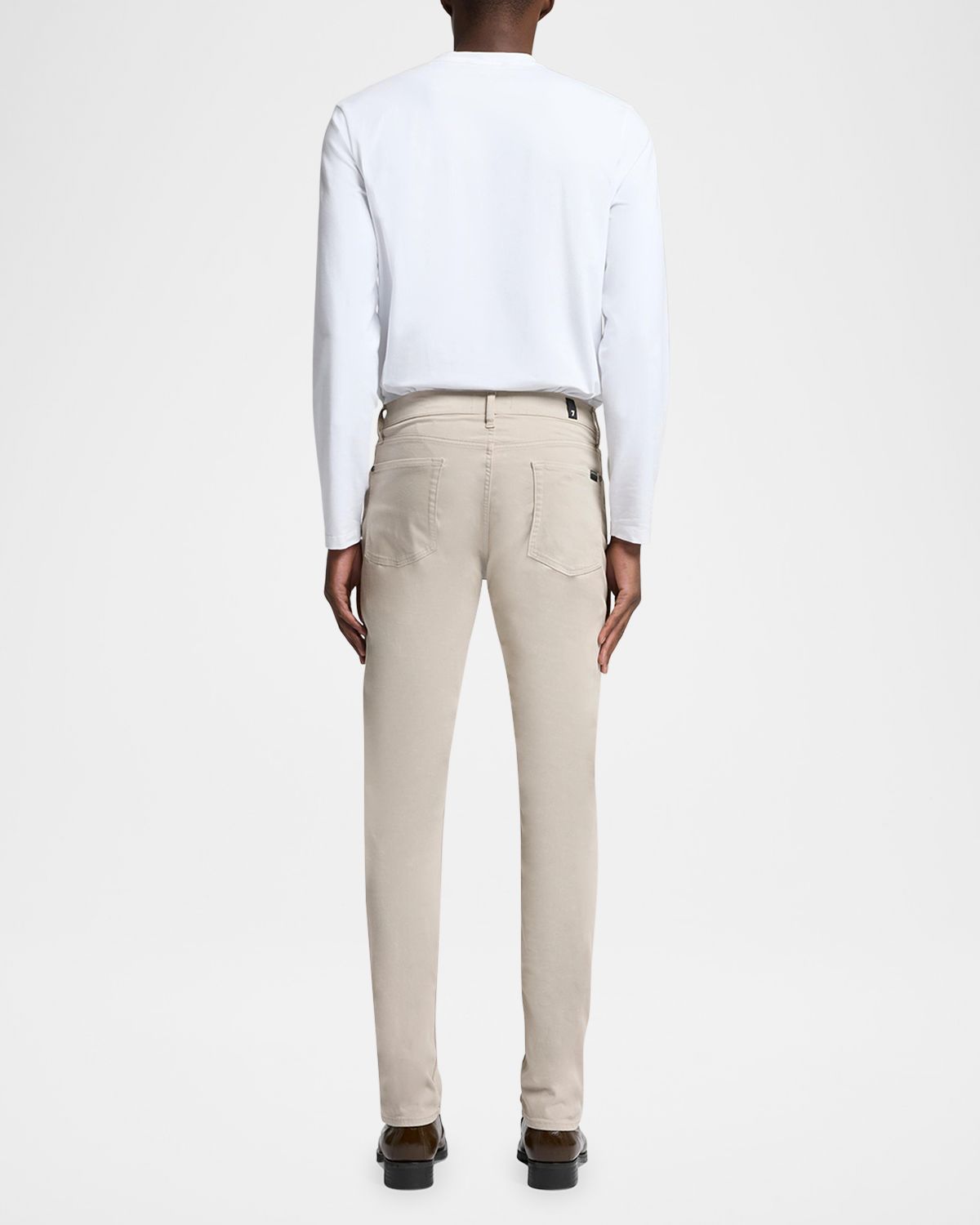 7 for all mankind Men 's Slimmy Luxe Performance Plus Pants