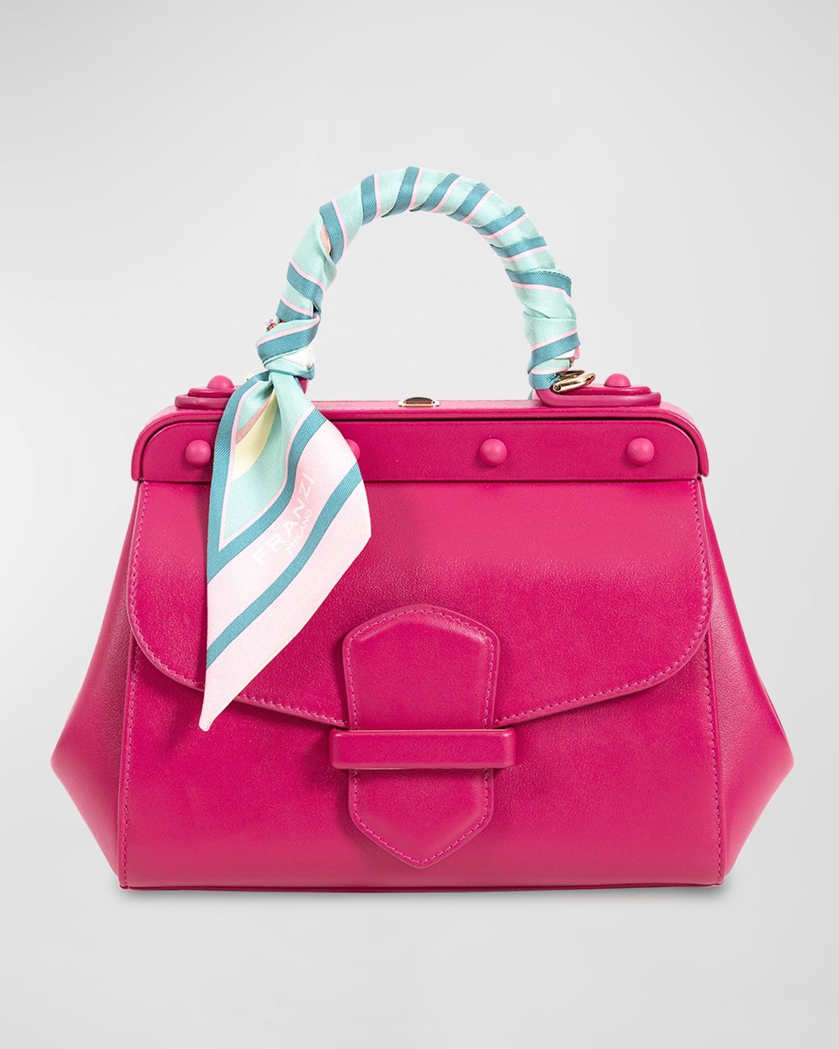 Franzi Printed Twill Silk Bandeau Scarf