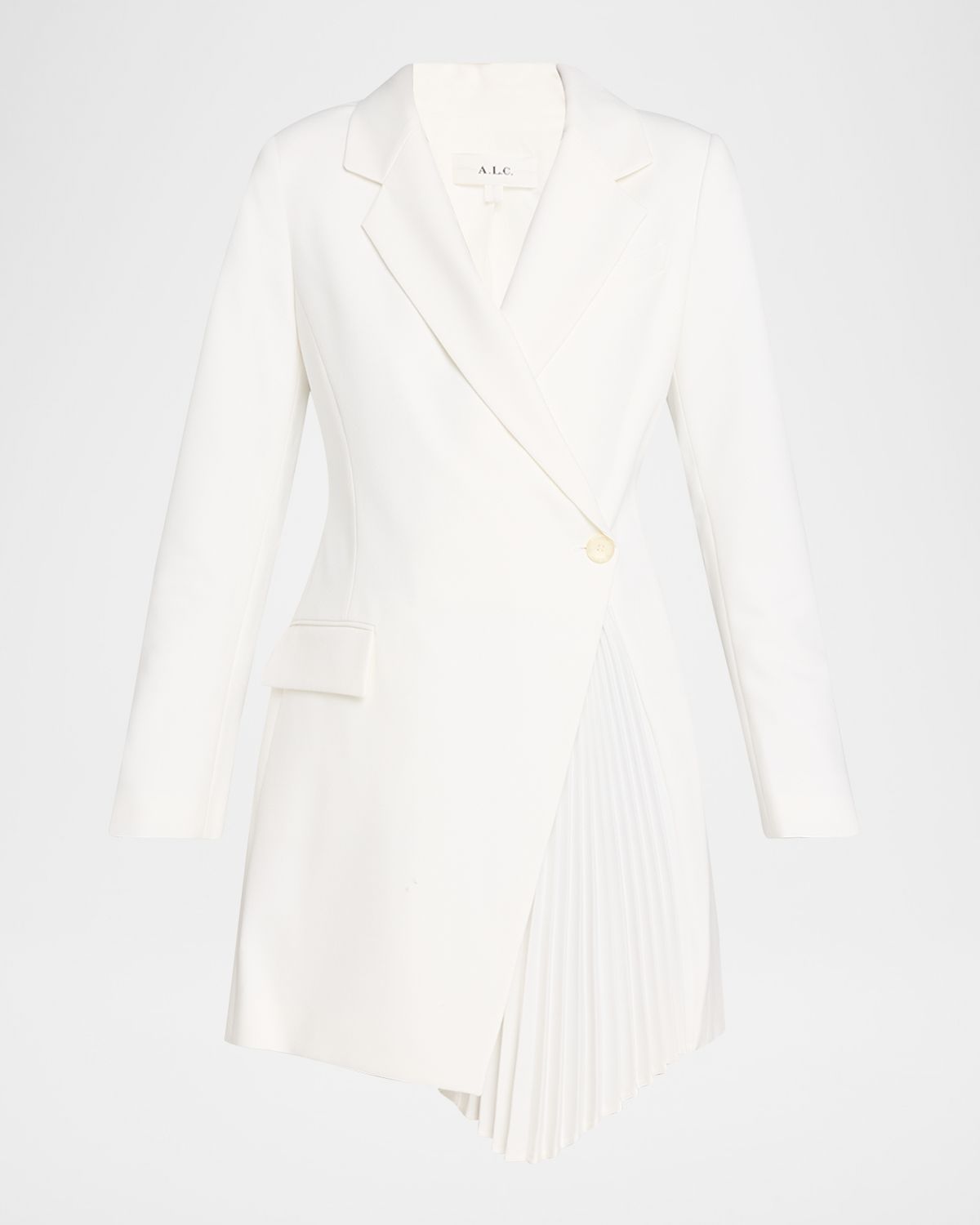 A.L.C. Juliet Pleated Blazer Mini Dress
