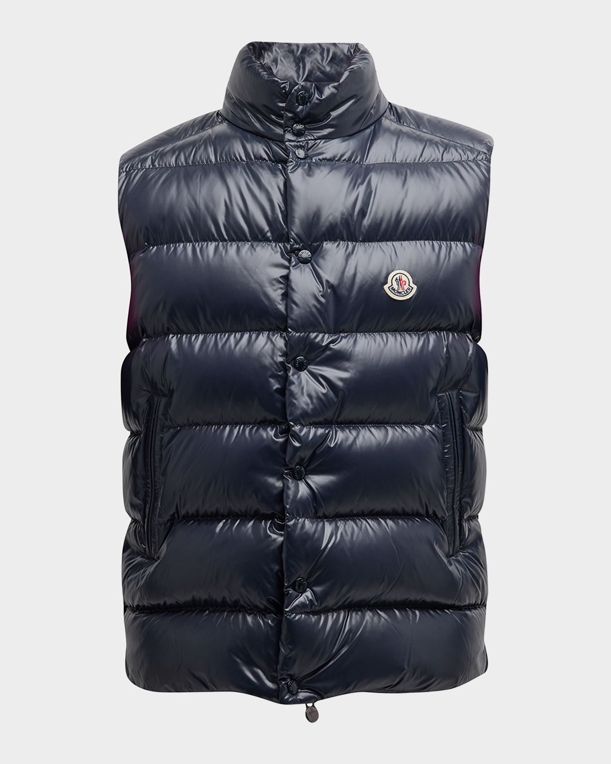 Moncler Men 's Tibb Nylon Laque Vest
