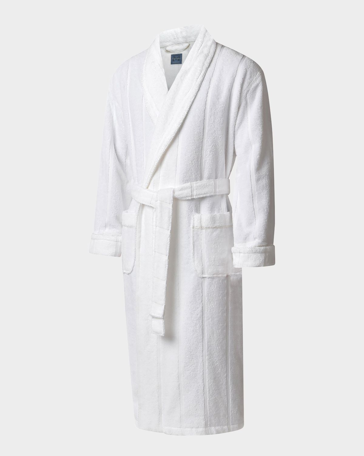 Majestic International Men 's Ultra Lux Jacquard Shawl Robe | Thumbnail 3 Majestic International Men 's Ultra Lux Jacquard Shawl Robe | Thumbnail 3