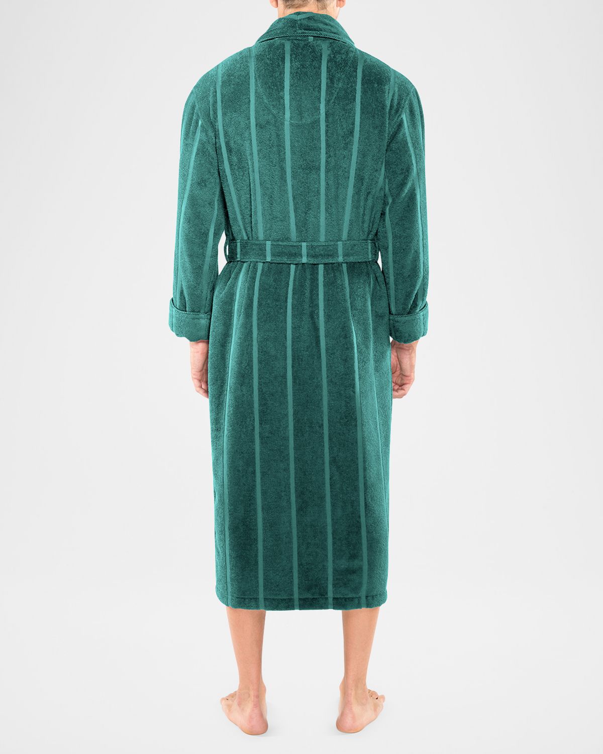 Majestic International Men 's Ultra Lux Jacquard Shawl Robe