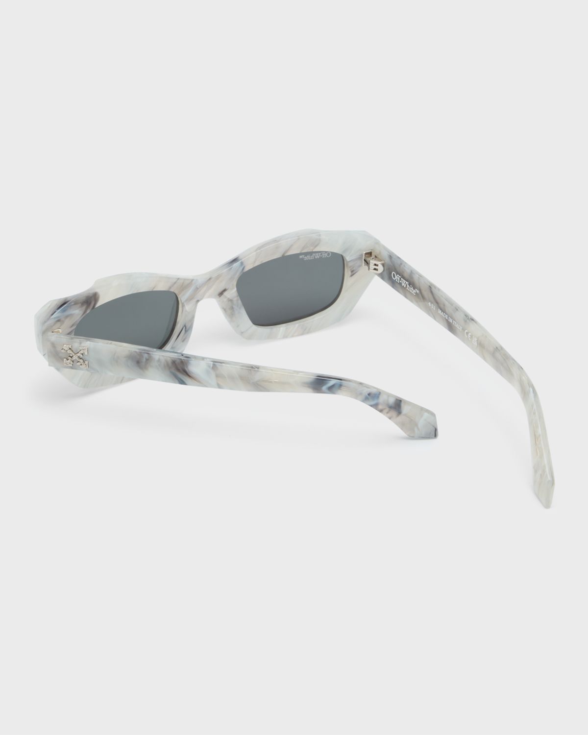 Off-White Men 's Venezia Acetate Rectangle Sunglasses