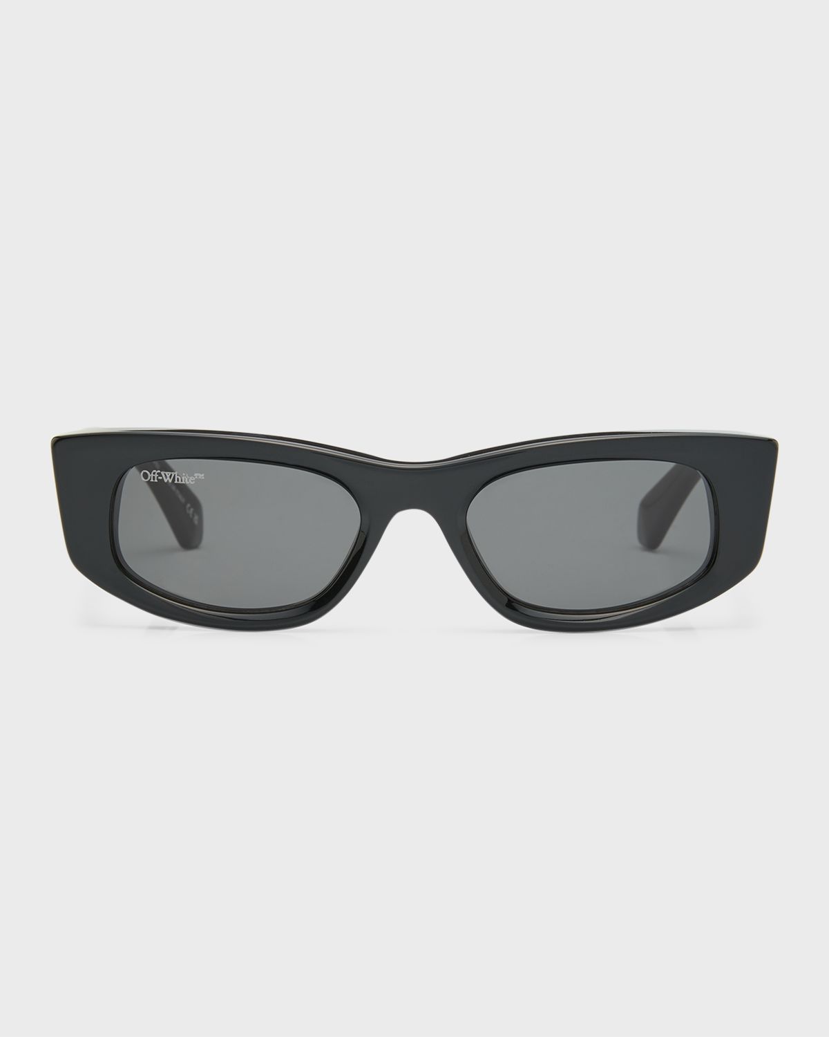 Off-White Men 's Matera Acetate Rectangle Sunglasses