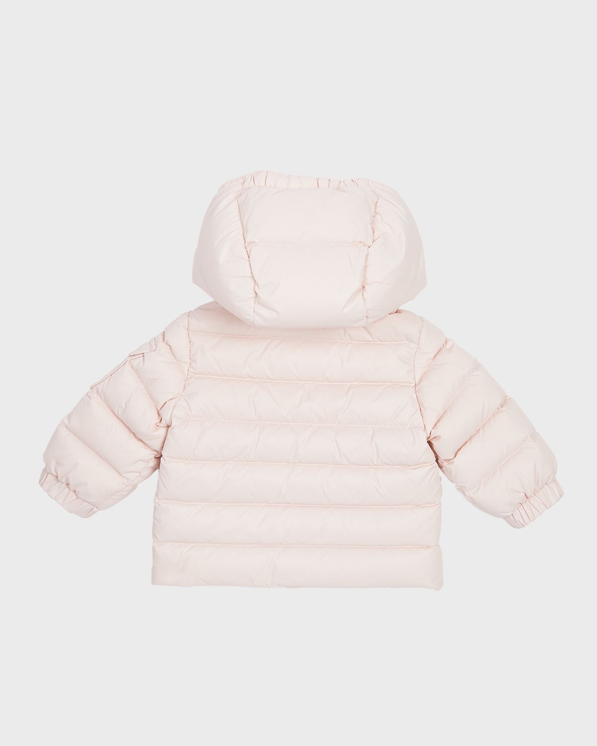 Moncler Girl 's Jules Logo Patch Jacket, Size 12M-3