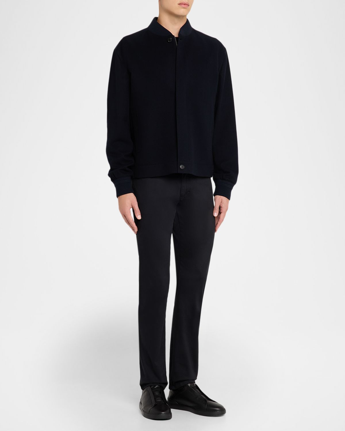 ZEGNA Men 's Oasi Cashmere-Wool Blouson