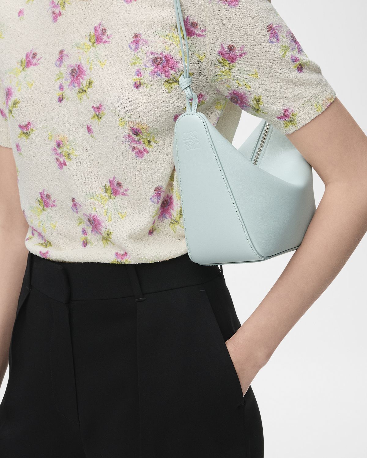 Loewe Hammock Hobo Bag in Leather