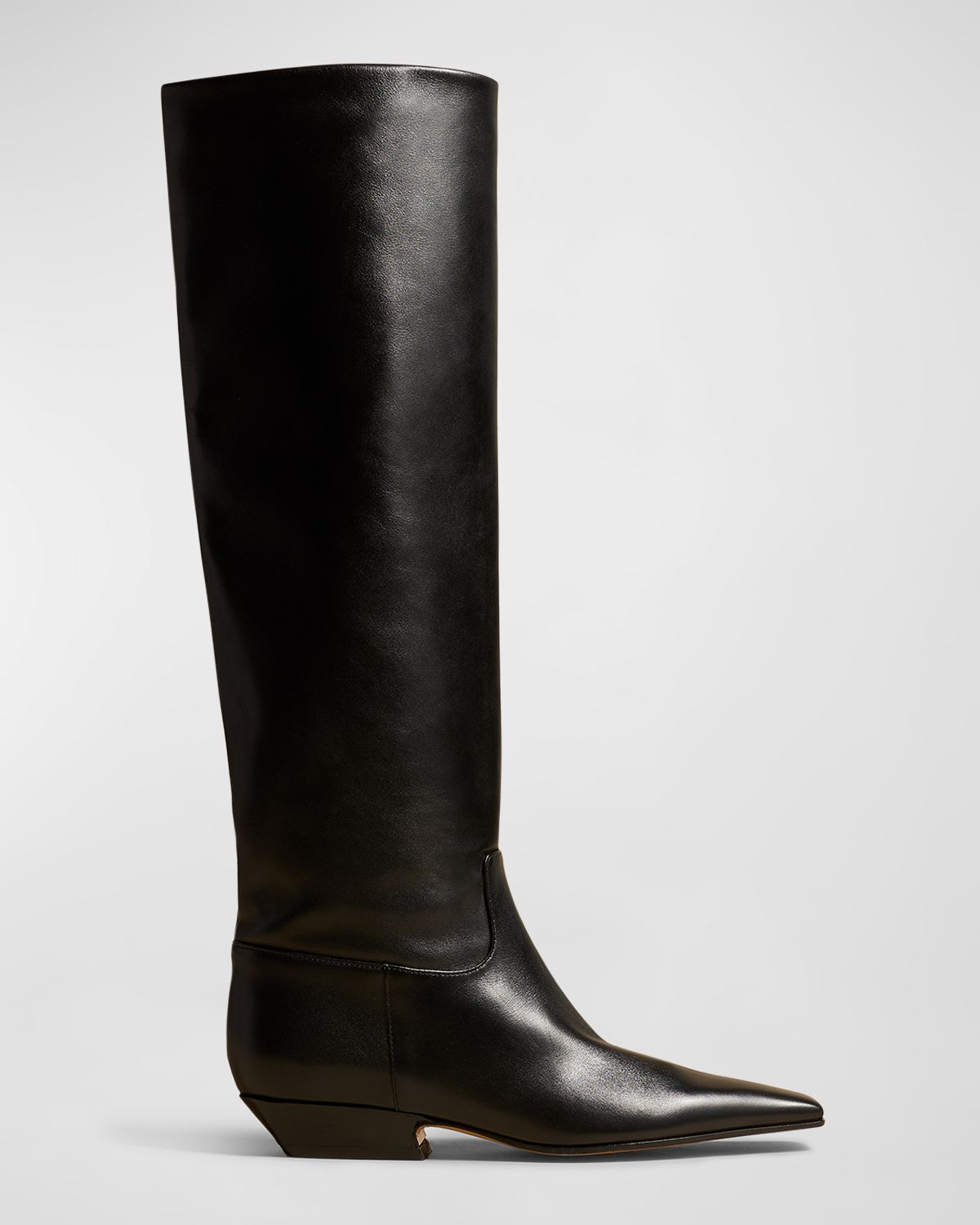 Khaite Marfa Leather Knee Boots