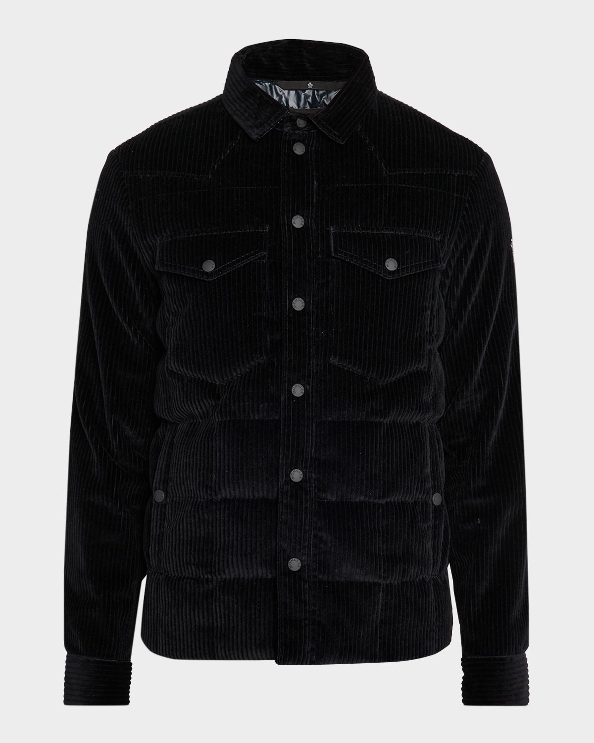 Moncler Grenoble Men 's Gelt Padded Corduroy Overshirt
