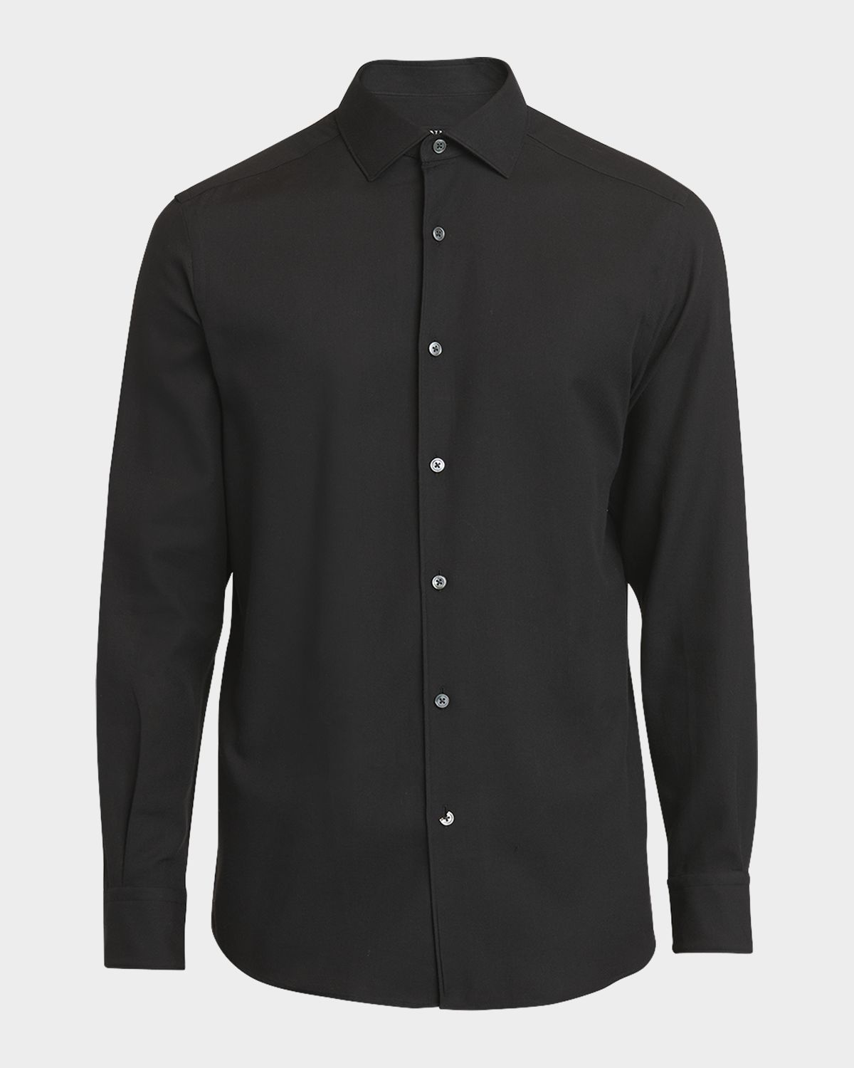 ZEGNA Men 's Cashco Cashmere-Cotton Sport Shirt | Thumbnail 7 ZEGNA Men 's Cashco Cashmere-Cotton Sport Shirt | Thumbnail 7