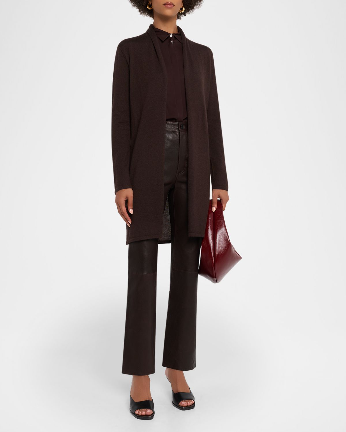 Neiman Marcus Cashmere Collection Superfine Cashmere Duster