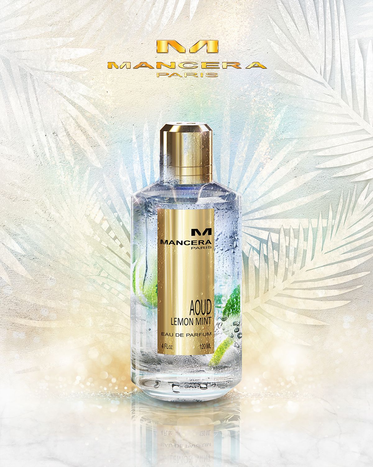 Mancera Aoud Lemon Mint Eau de Parfum, 4.0 oz.