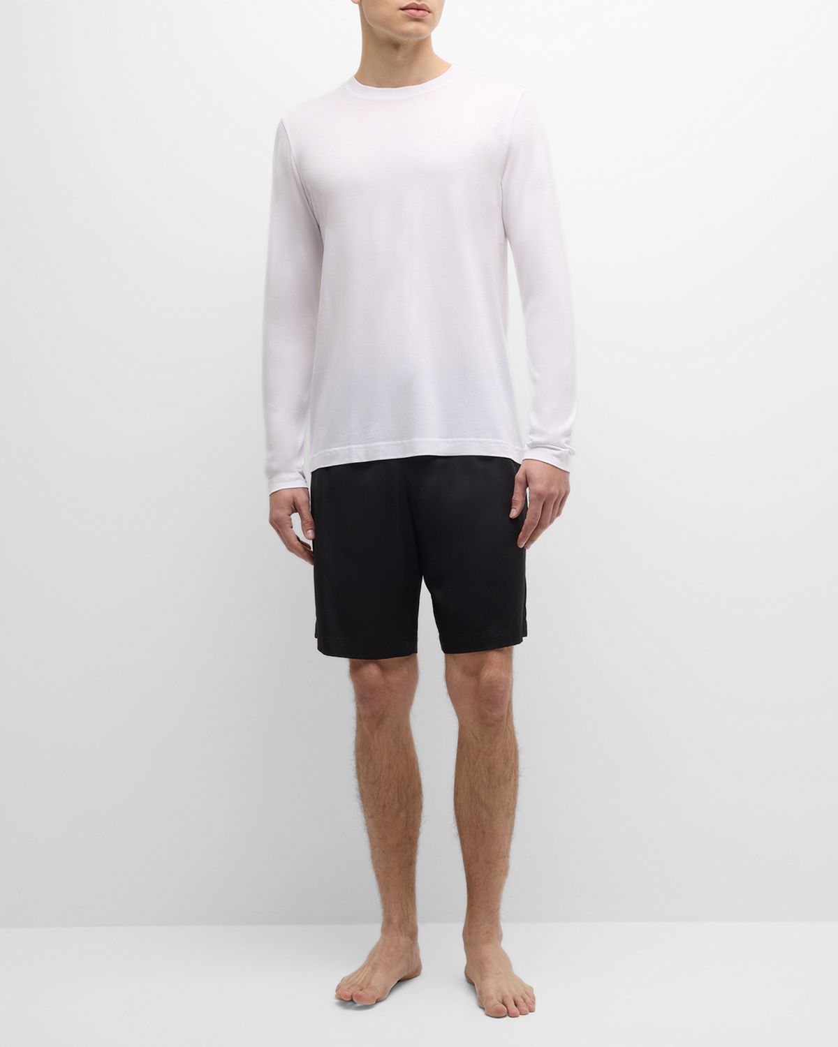 CDLP Men 's Long-Sleeve Crewneck T-Shirt | Thumbnail 7
