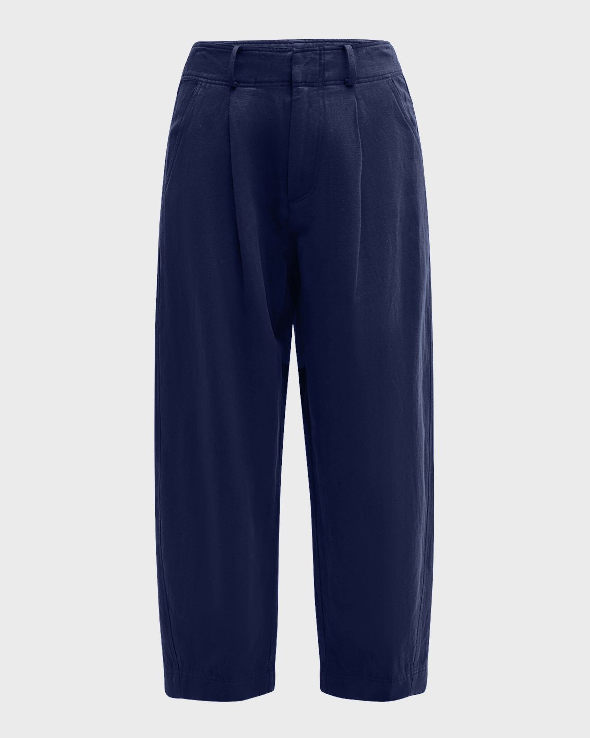 Apiece Apart Bari Cropped Wide-Leg Pants