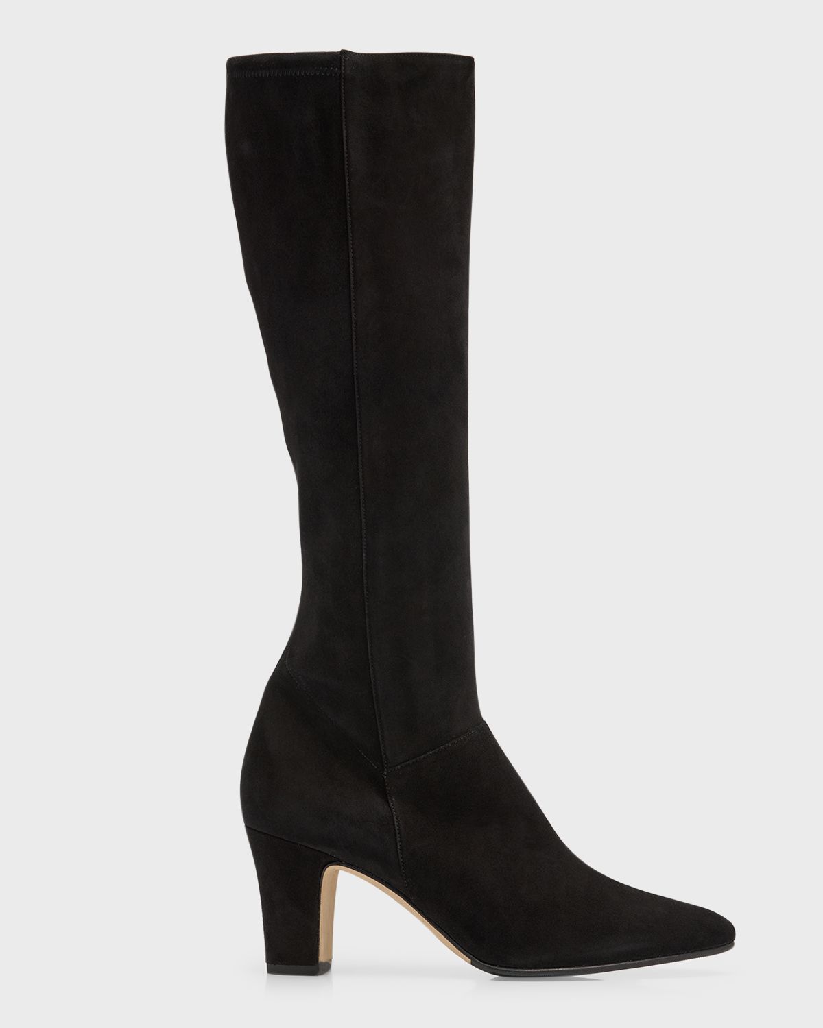 Manolo Blahnik Pitana Suede Block-Heel Knee Boots | Thumbnail 8 Manolo Blahnik Pitana Suede Block-Heel Knee Boots | Thumbnail 8