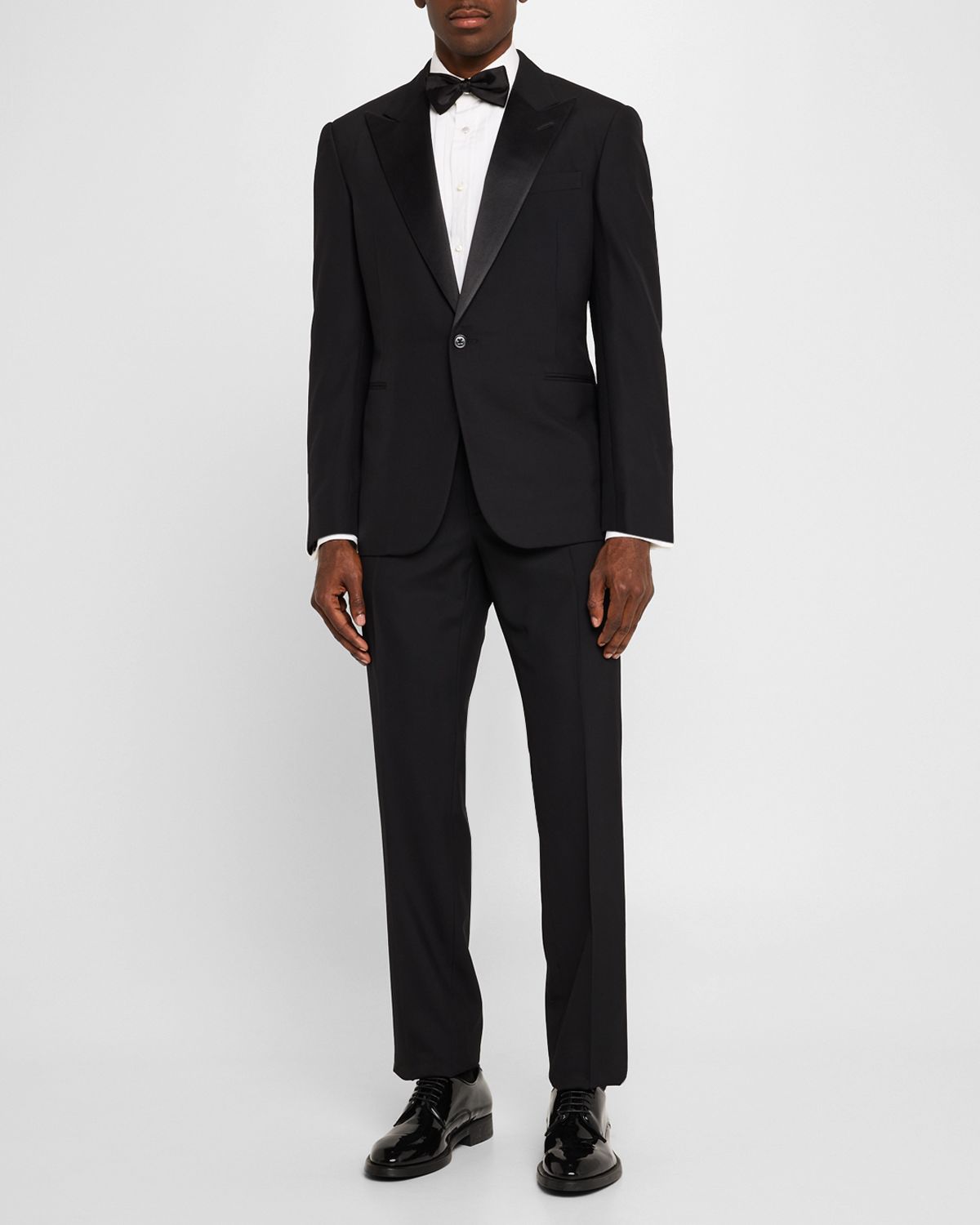 Ralph Lauren Purple Label Men's Tailored Wool Barathea Tuxedo