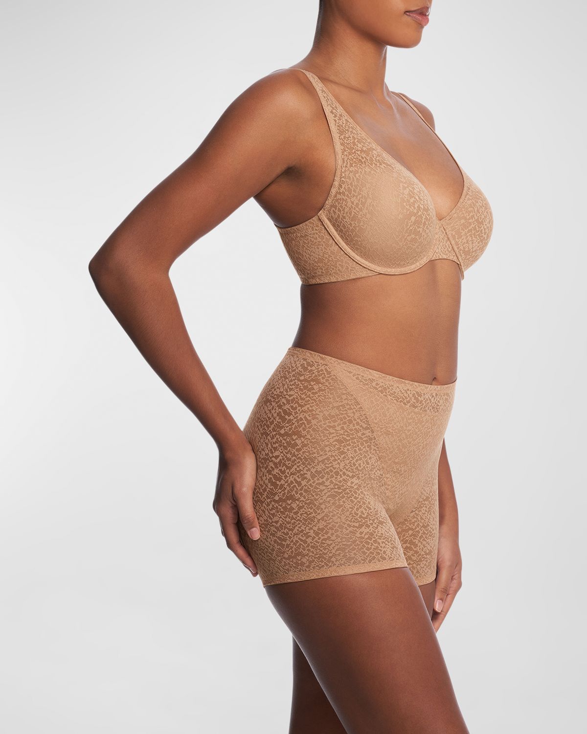 Natori Pretty Smooth Lace Contour Bra | Thumbnail 4