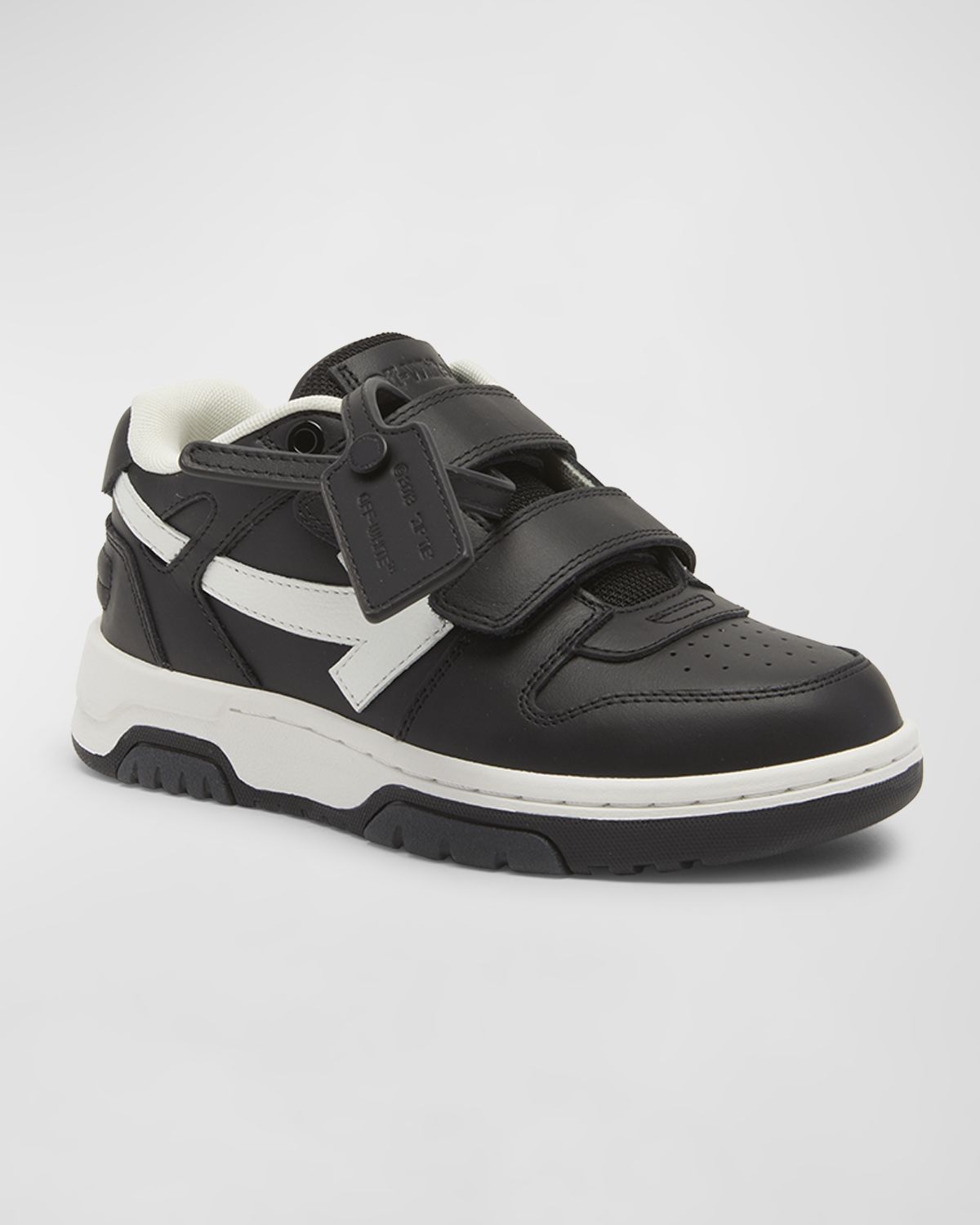 Off-White Kid 's Out Of Office Low-Top Leather Sneakers, Toddler/Kids