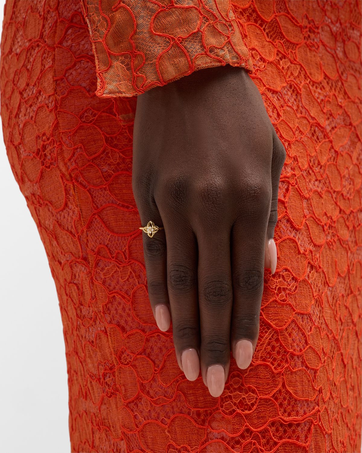 Roberto Coin 18K Petite Venetian Princess Ring, Size 8