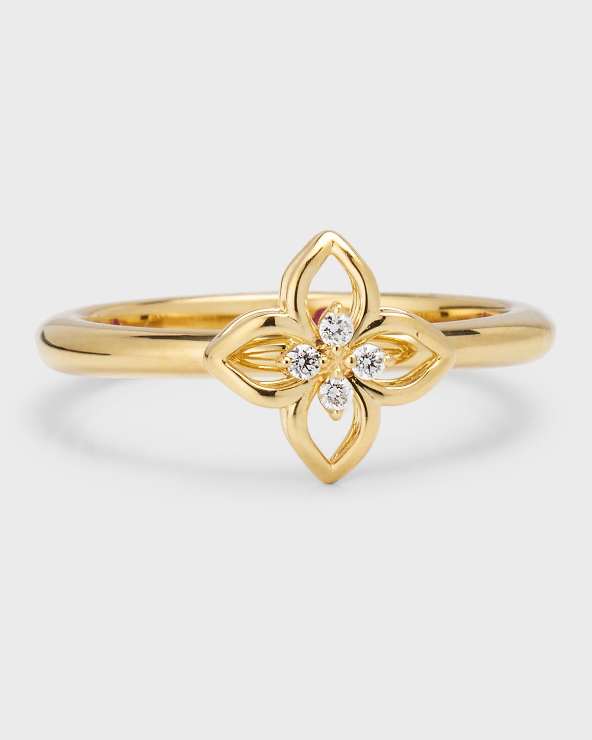 Roberto Coin 18K Petite Venetian Princess Ring, Size 8