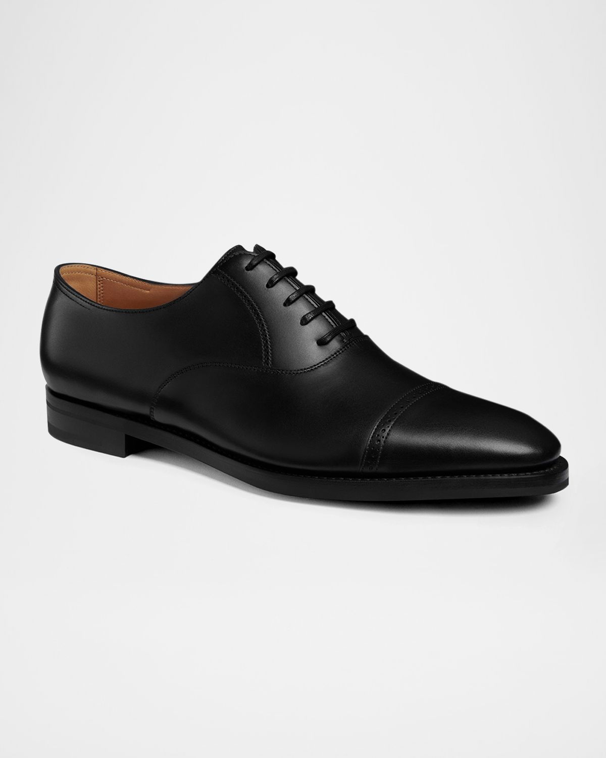 John Lobb Men 's Bristol Cap-Toe Oxford Loafers