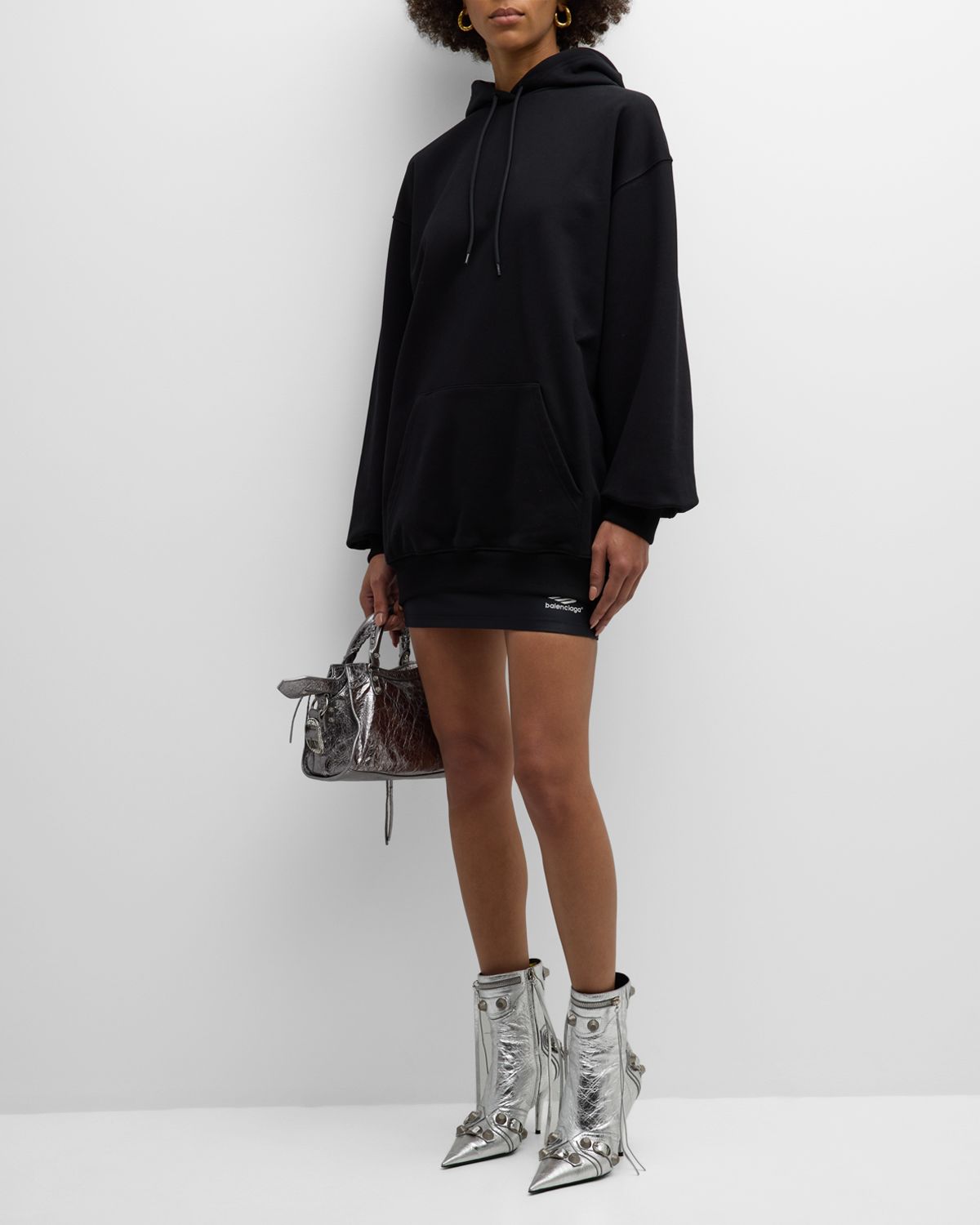 Balenciaga Logo Hoodie Sweater