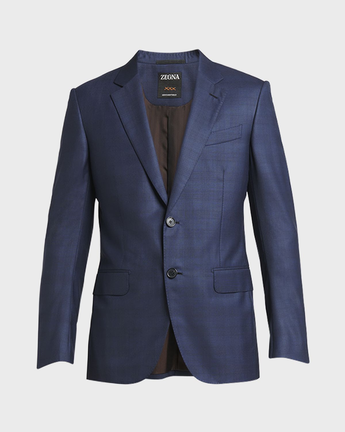 ZEGNA Men 's Centoventimila Tonal Plaid Wool Suit