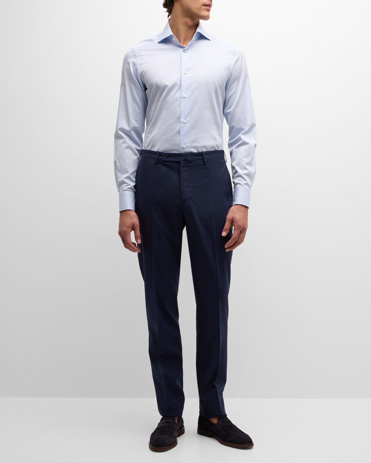 Incotex Men 's Super 150s Wool Dress Pants