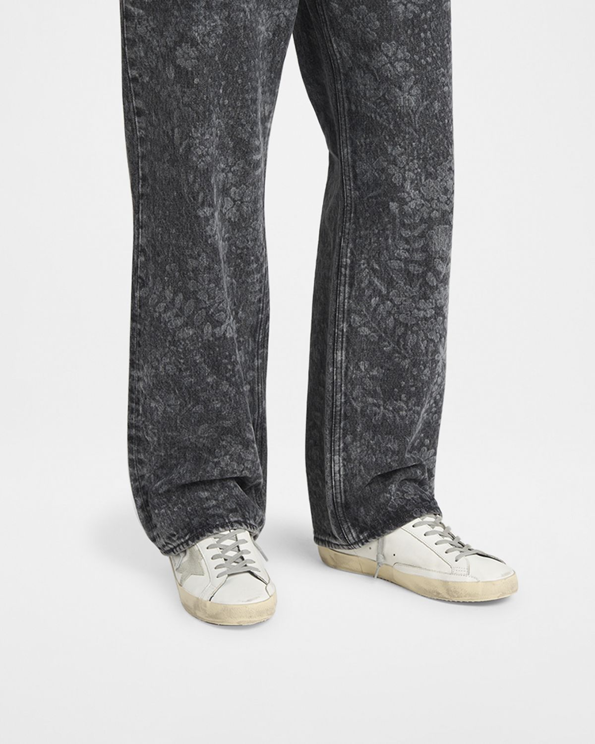 Golden Goose Men 's Super-Star Leather Low-Top Sneakers