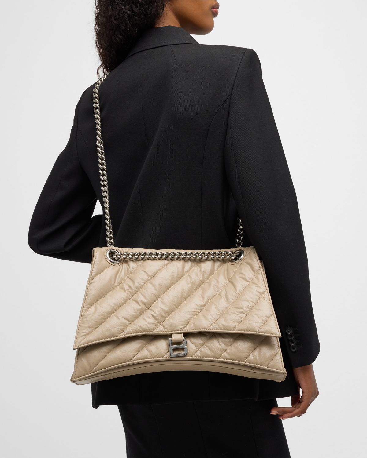 Balenciaga Crush Large Chain Bag Quilted