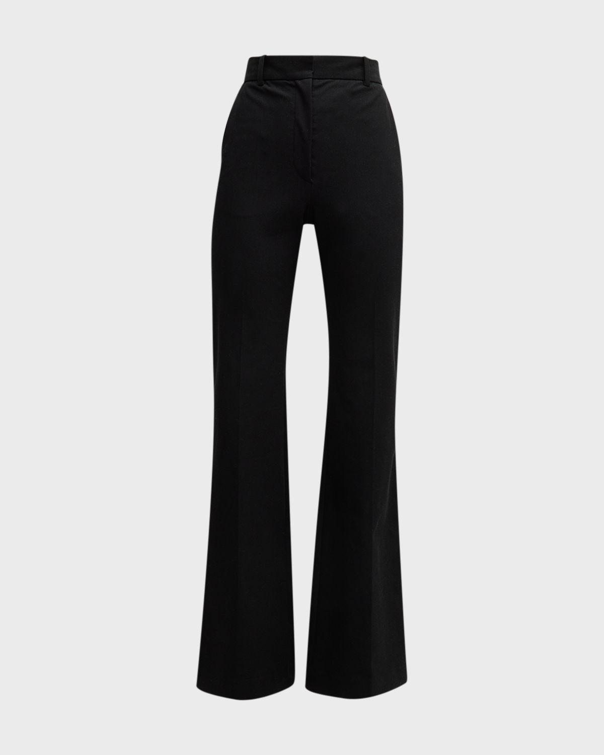 Joseph Tafira High-Rise Flare Gabardine Pants