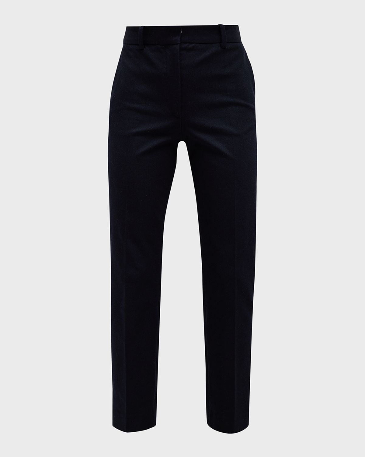 Joseph Coleman Cropped High-Rise Gabardine Pants