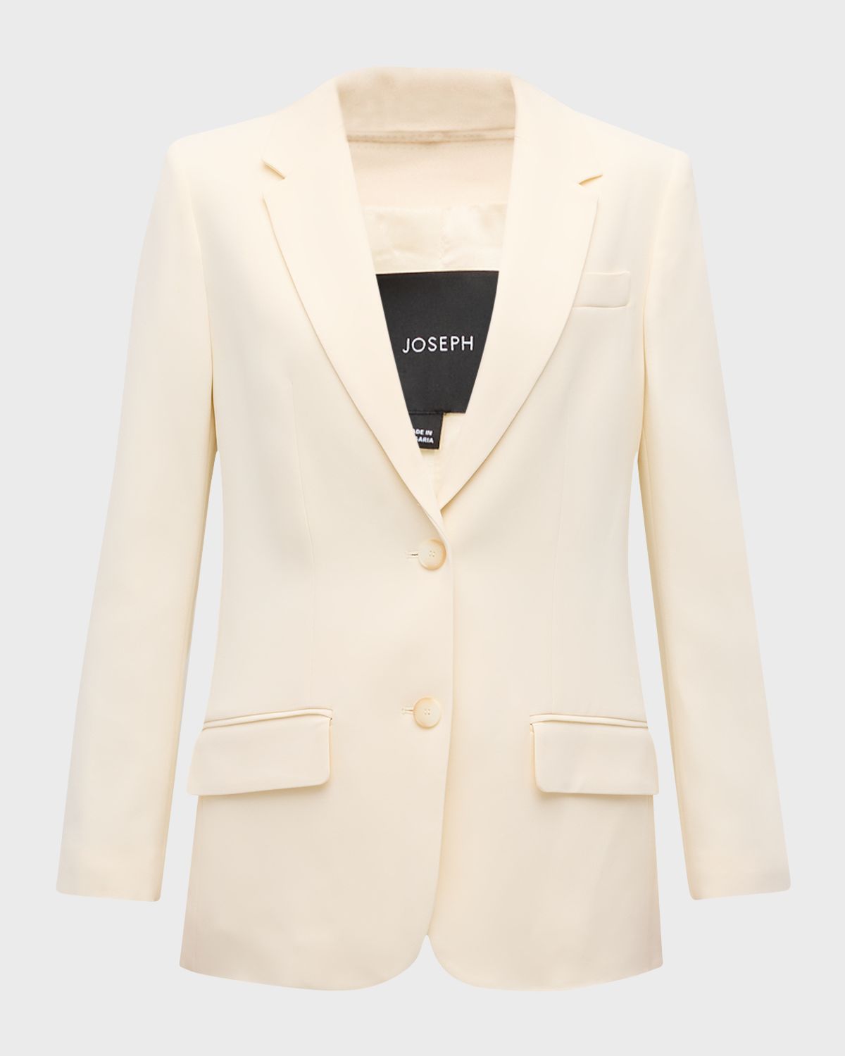 Joseph Jackie Single-Breasted Cady Jacket