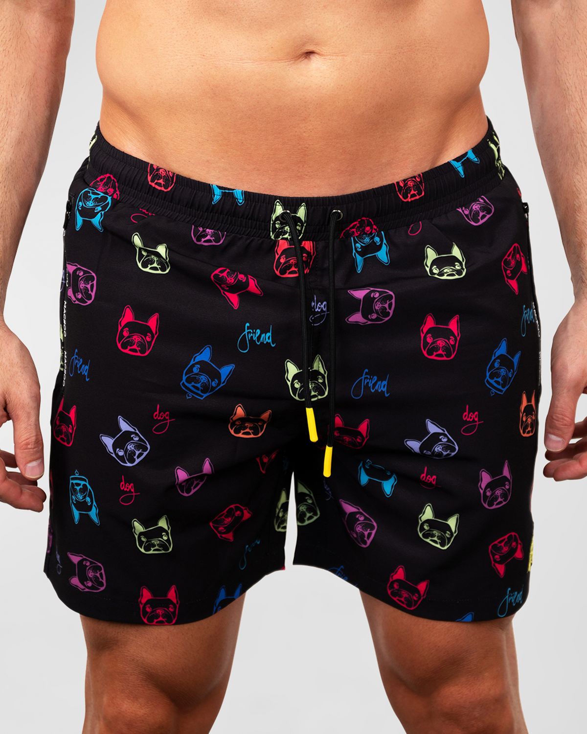 Maceoo Men 's Lion Swim Shorts