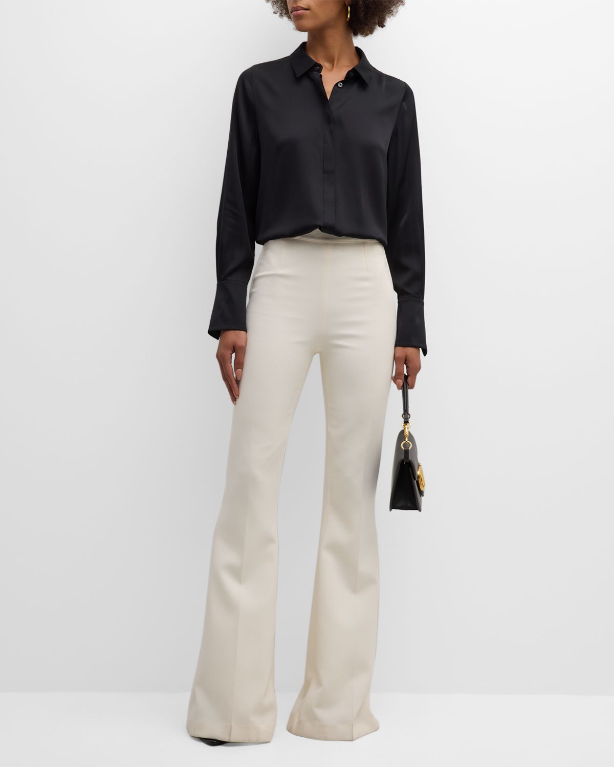 Kobi Halperin Larissa Split-Cuff Button-Down Blouse | Thumbnail 8