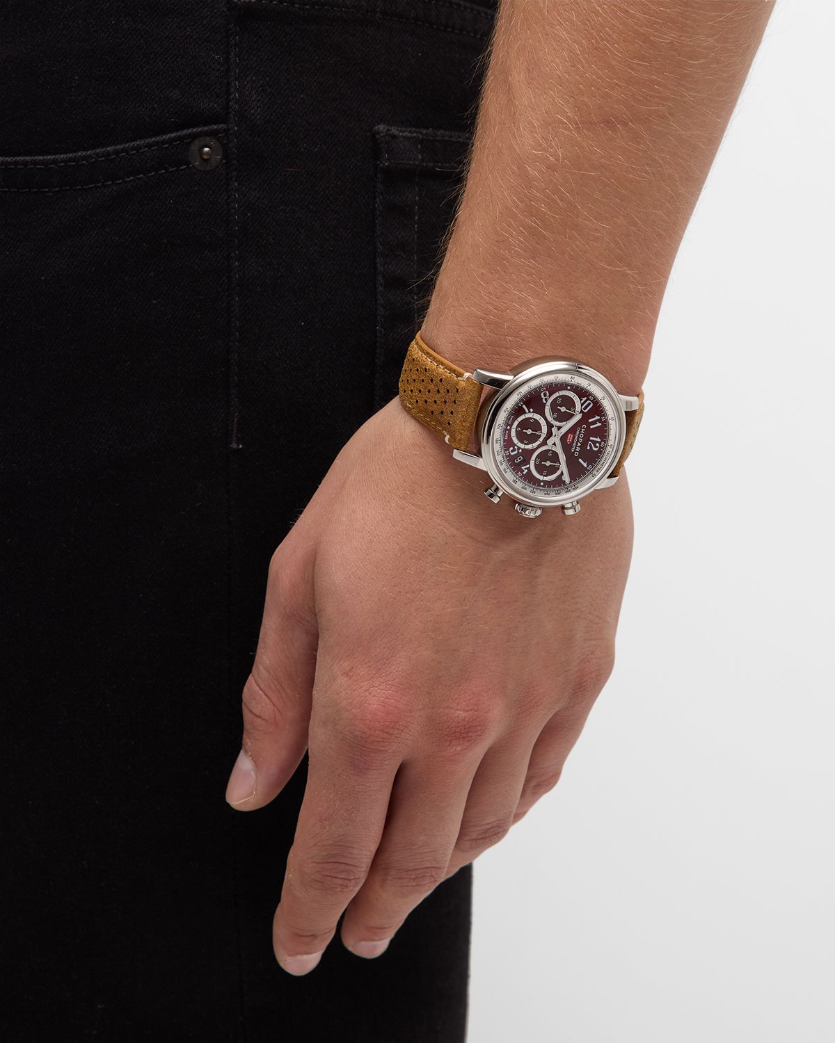 Chopard Mille Miglia 40mm Classic Chronograph Red Dial Watch