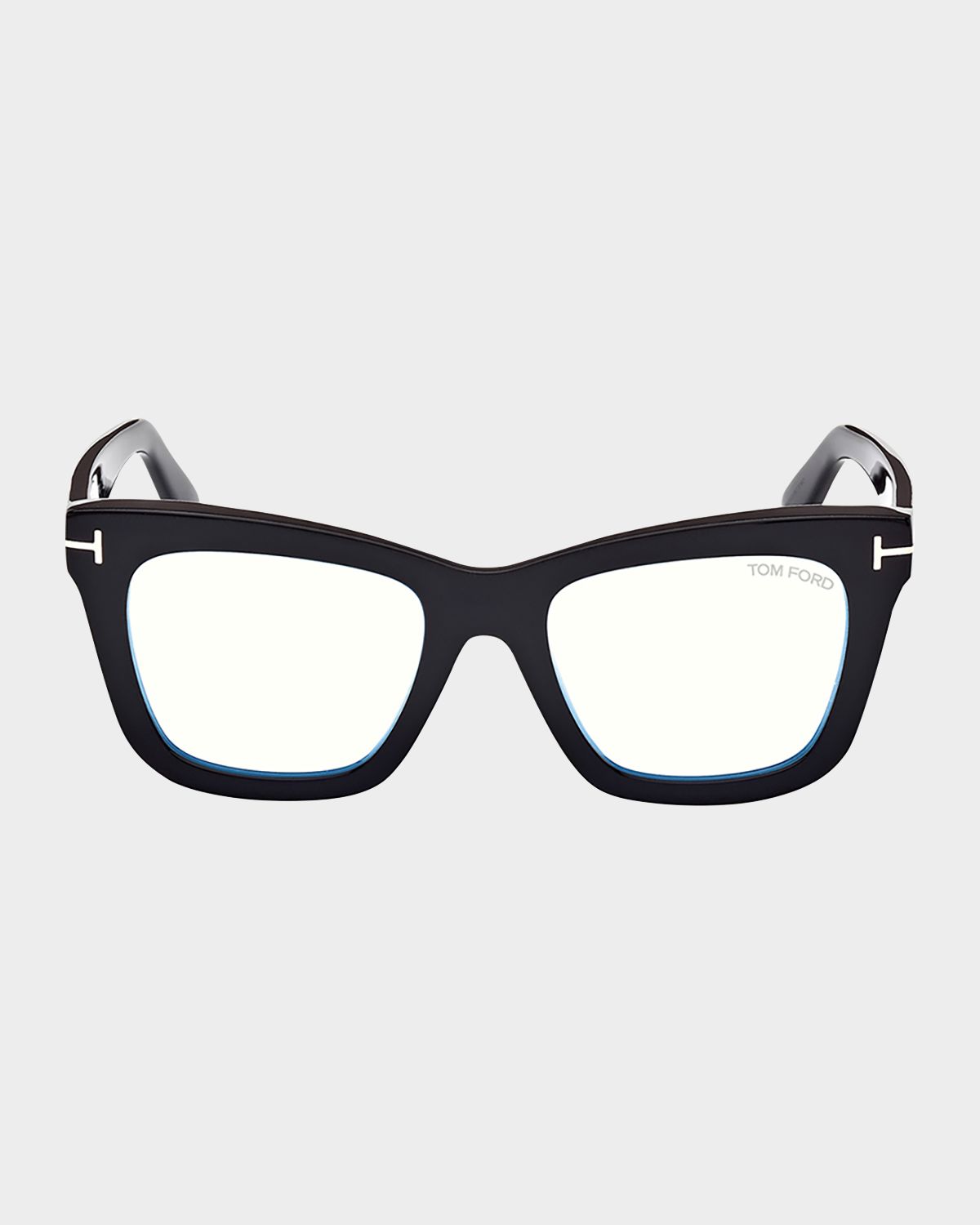 TOM FORD Acetate Square Blue-Block Optical Frames