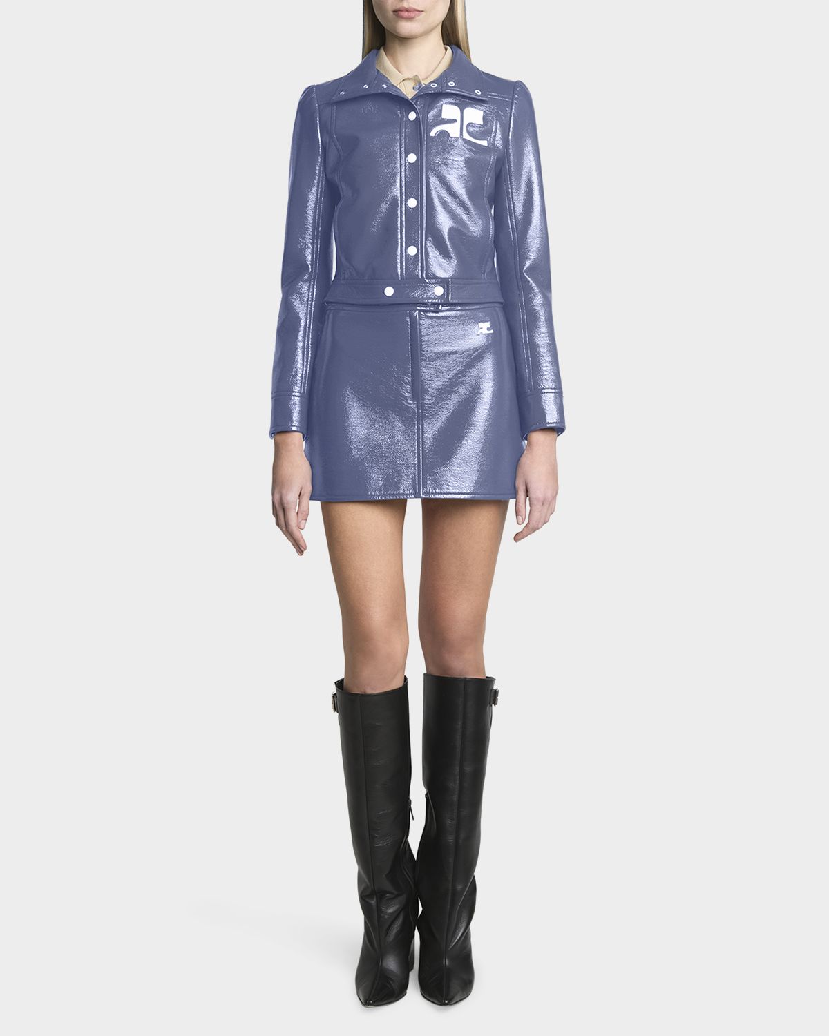 Courreges Vinyl Reedition Jacket