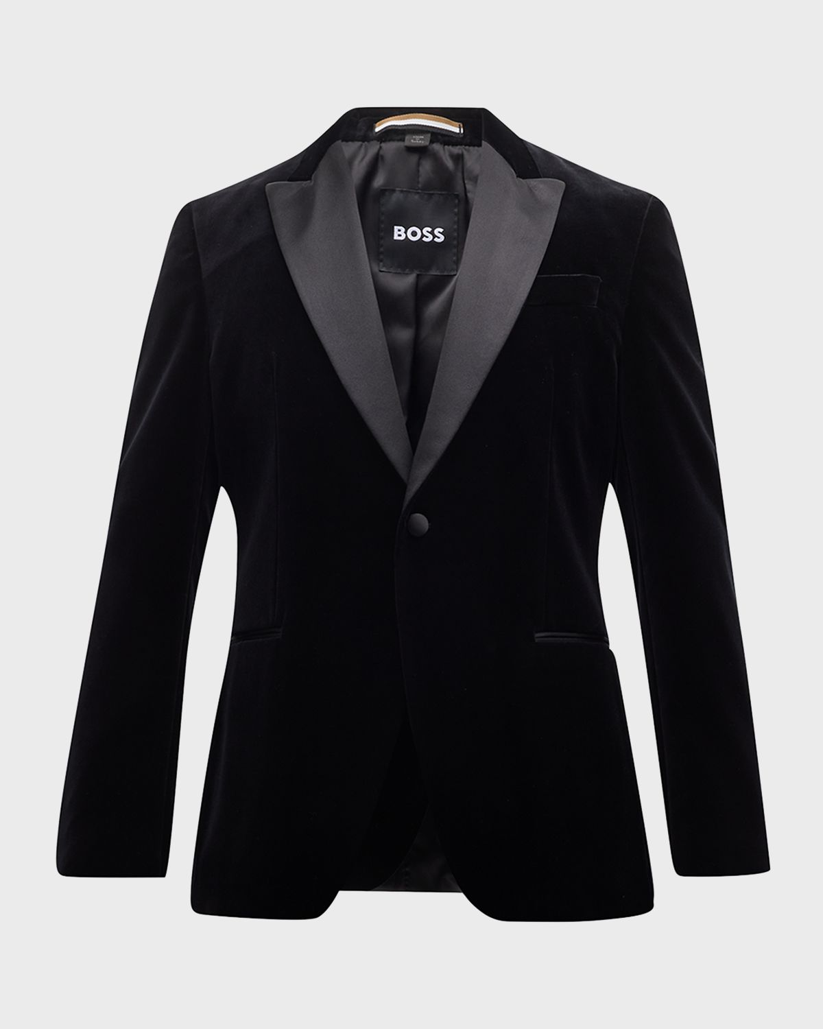 BOSS Men 's Velvet Peak-Lapel Dinner Jacket