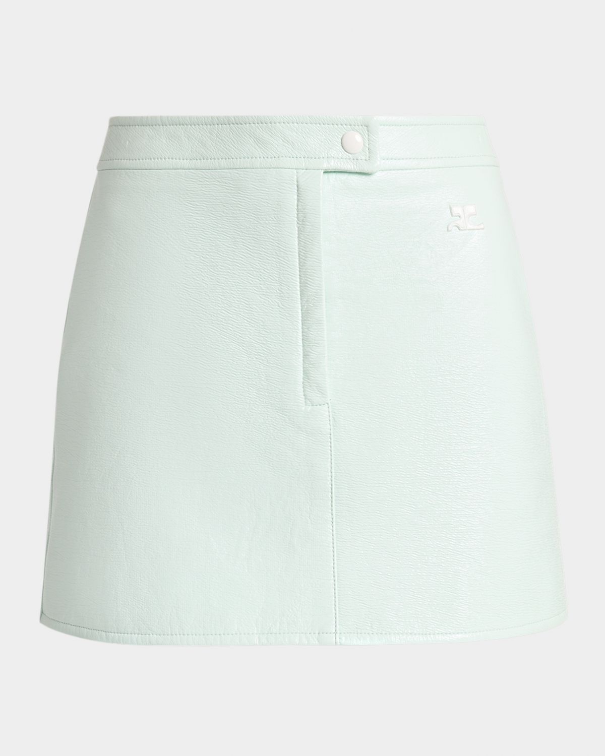 Courreges Vinyle Reedition Mini Skirt