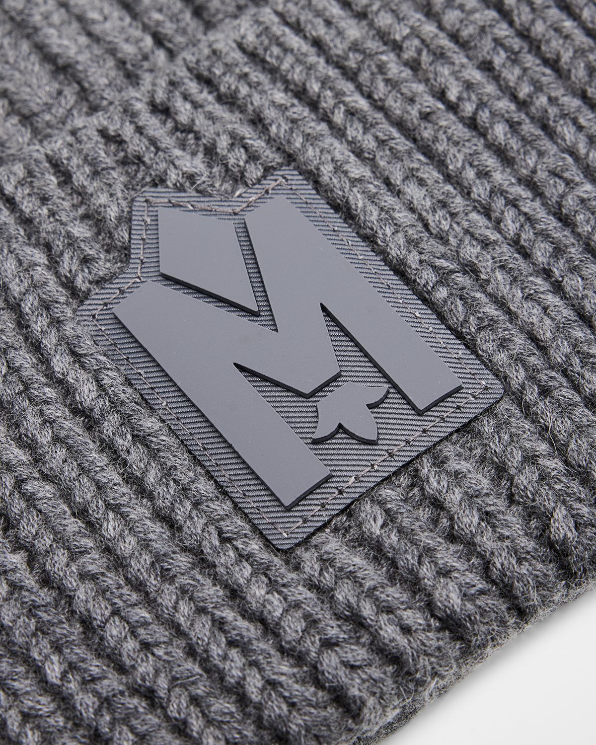 Mackage Men's M-Logo Patch Beanie Hat