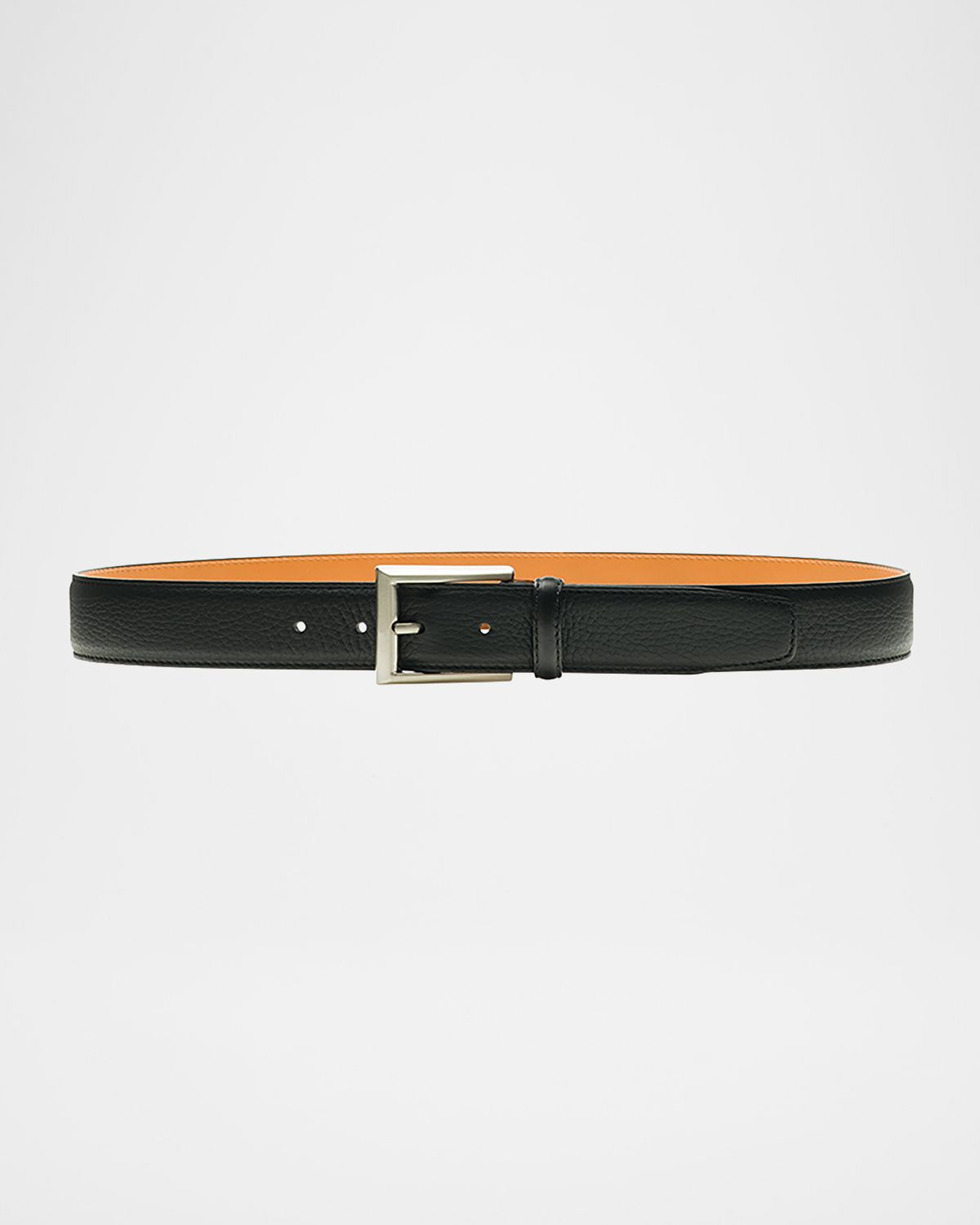 Magnanni Men 's Rocas Pebbled Leather Belt | Thumbnail 5