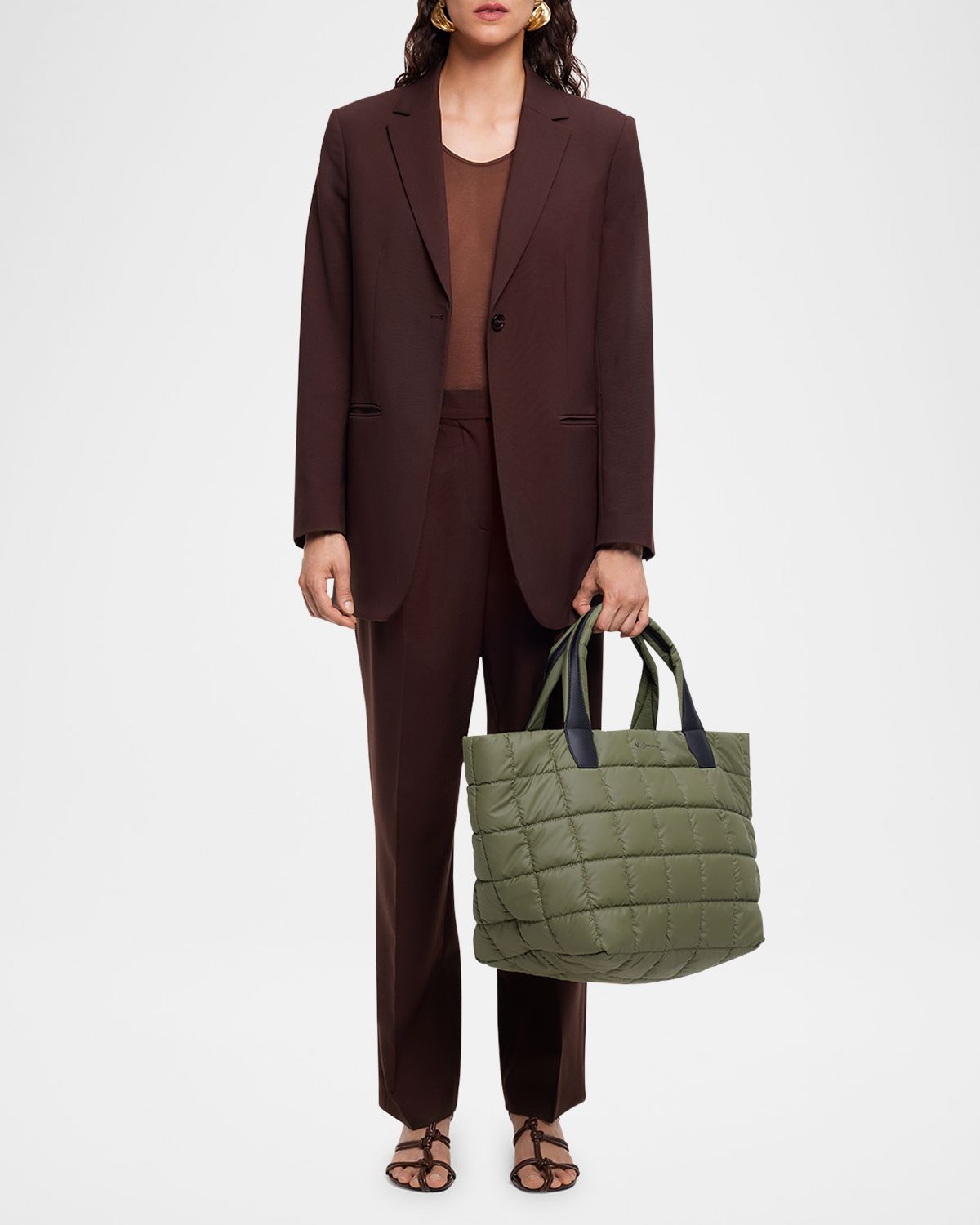 VeeCollective Porter Medium Quilted Tote Bag